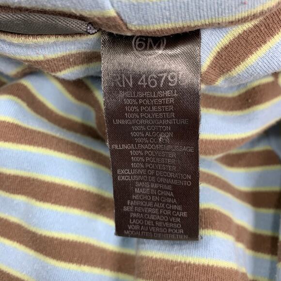 Kenneth Cole Reaction Blue Warm Bunting Snow Suit 6 Months - Picture 7 of 8